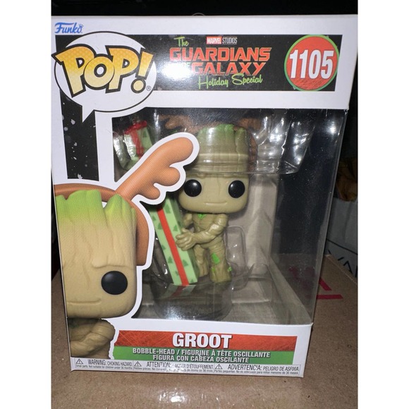 Funko Pop! Guardian of the Galaxy - Groot [Christmas Special] - Picture 13 of 14